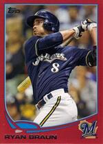2013 Topps Red Target Exclusive #8 Ryan Braun