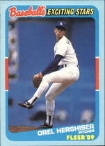 1989 Fleer Exciting Stars #24 Orel Hershiser