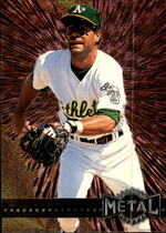 1996 Metal Universe #100 Brent Gates