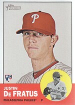 2012 Topps Heritage #192 Justin De Fratus