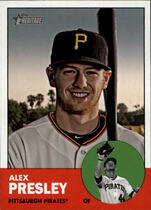 2012 Topps Heritage #55 Alex Presley