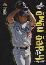1996 Upper Deck Collectors Choice Nomo Scrapbook #4 Hideo Nomo
