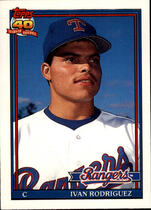 1991 Topps Traded #101T Ivan Rodriguez