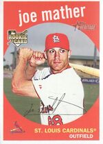 2008 Topps Heritage High Numbers #594 Joe Mather