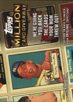 2010 Topps Million Card Giveaway Unredeemed Series 2 #TMC15 Mickey Mantle