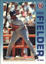 1992 Fleer Citgo 7 Eleven The Performer #7 Cecil Fielder