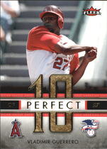 2007 Fleer Perfect 10 #PA-VG Vladimir Guerrero