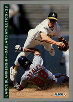 1993 Fleer Base Set #290 Lance Blankenship
