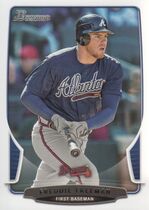 2013 Bowman Base Set #137 Freddie Freeman