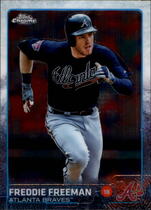 2015 Topps Chrome #105 Freddie Freeman