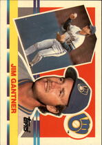 1990 Topps Big #124 Jim Gantner