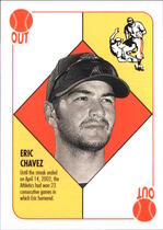 2003 Topps Blue Backs #BB38 Eric Chavez