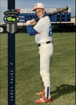1992 Classic Four Sport #292 Carey Paige