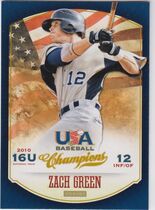 2013 Panini USA Baseball Champions #96 Zach Green
