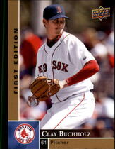 2009 Upper Deck First Edition #41 Clay Buchholz