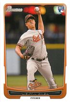 2012 Bowman Draft #45 Wei-Yin Chen