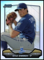 2013 Bowman Chrome Rising Through the Ranks Mini #RTR-KZ Kyle Zimmer