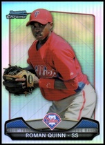 2013 Bowman Chrome Rising Through the Ranks Mini #RTR-RQ Roman Quinn