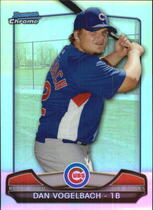 2013 Bowman Chrome Rising Through the Ranks Mini #RTR-DV Dan Vogelbach