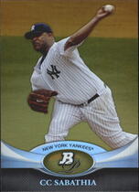 2011 Bowman Platinum Gold #60 Cc Sabathia