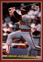1984 Donruss Action All Stars #36 Reggie Jackson