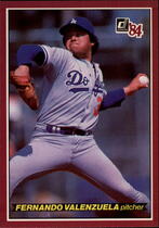 1984 Donruss Action All Stars #13 Fernando Valenzuela