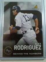 2013 Panini Pinnacle Behind the Numbers #BN2 Alex Rodriguez
