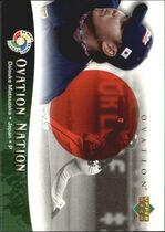 2006 Upper Deck Ovation Nation #ON-DM Daisuke Matsuzaka