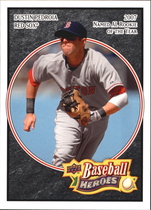 2008 Upper Deck Heroes Black #30 Dustin Pedroia