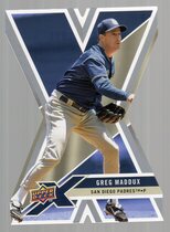 2008 Upper Deck X Die Cut #83 Greg Maddux