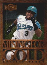 1996 Metal Universe Mining for Gold #12 Quilvio Veras