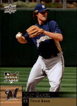 2009 Upper Deck Base Set Series 1 #421 Mat Gamel
