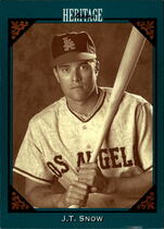 1993 Studio Heritage #11 J.T. Snow