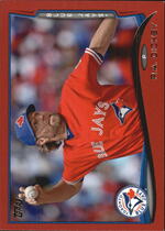 2014 Topps Red Target Exclusive Series 2 #421 R.A. Dickey