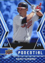 2009 Upper Deck X Xponential #GS Grady Sizemore