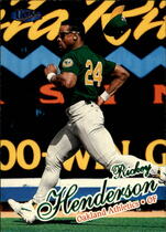 1998 Ultra Base Set #431 Rickey Henderson