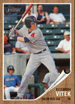 2011 Topps Heritage Minors #147 Kolbrin Vitek