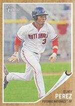 2011 Topps Heritage Minors #182 Eury Perez
