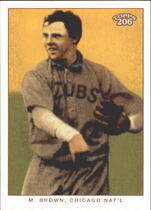 2002 Topps 206 Series 3 #450 Mordecai Brown