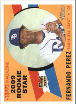 2009 Topps Heritage #120 Fernando Perez