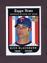 2008 Topps Heritage High Numbers #593 Nick Blackburn