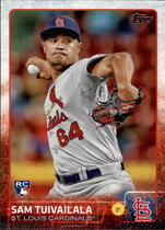 2015 Topps Base Set Series 2 #522 Sam Tuivailala