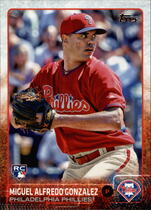 2015 Topps Base Set Series 2 #624 Miguel Alfredo Gonzalez