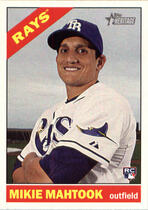 2015 Topps Heritage High Number #568 Mikie Mahtook