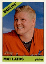 2015 Topps Heritage #382 Mat Latos