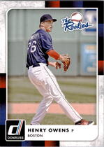 2016 Donruss The Rookies #TR14 Henry Owens