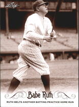 2016 Leaf Babe Ruth Collection #76 Babe Ruth
