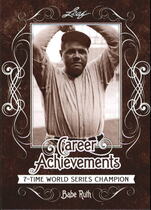2016 Leaf Babe Ruth Collection Career Achievements #CA-7 Babe Ruth