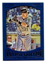 2016 Topps Gypsy Queen Framed Blue #20 Todd Frazier
