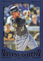 2016 Topps Gypsy Queen Framed Blue #88 Andrew Mccutchen